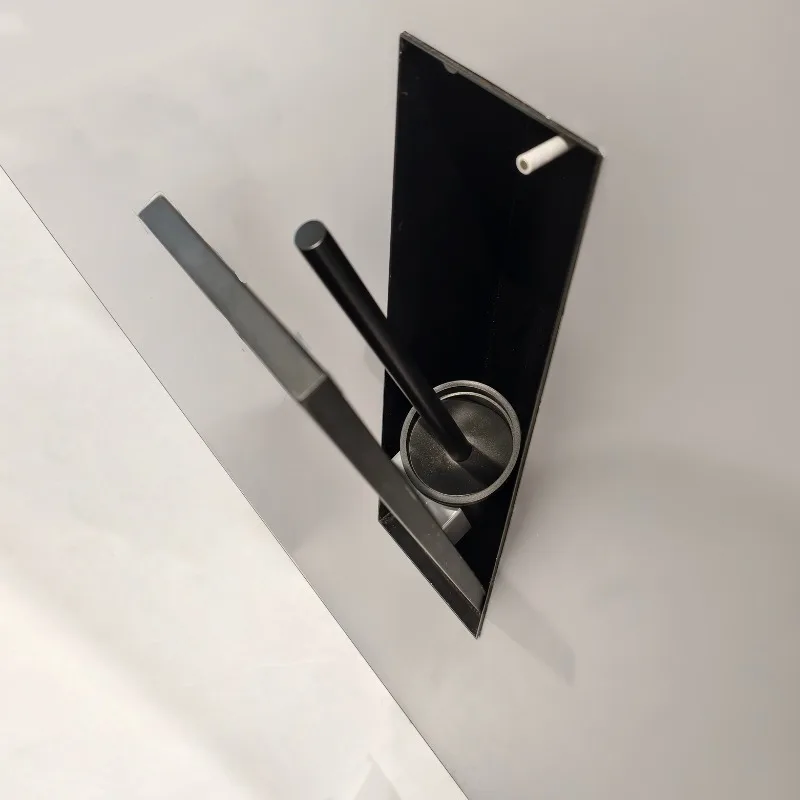 

Hidden Concealed Wall-mounted Toilet Brush Storage Niche Built-in Niche Durable Space-Saving Tile Cleaning Stainless Steel Brush