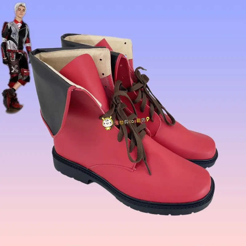 

Movie D-Descendants 2 Carlos Anime Cosplay Shoes Boots Halloween Party Props Custom Made