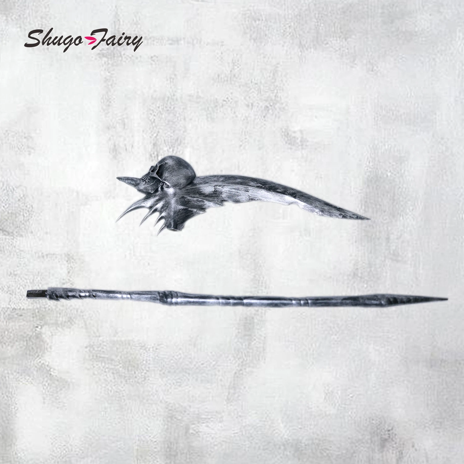 BJD 1/4, personal de guadaña de resina hecho a mano con un pico y calavera para juguetes Bjd, accesorios extraíbles, personal de guadaña con boca de pico ShugaFairy