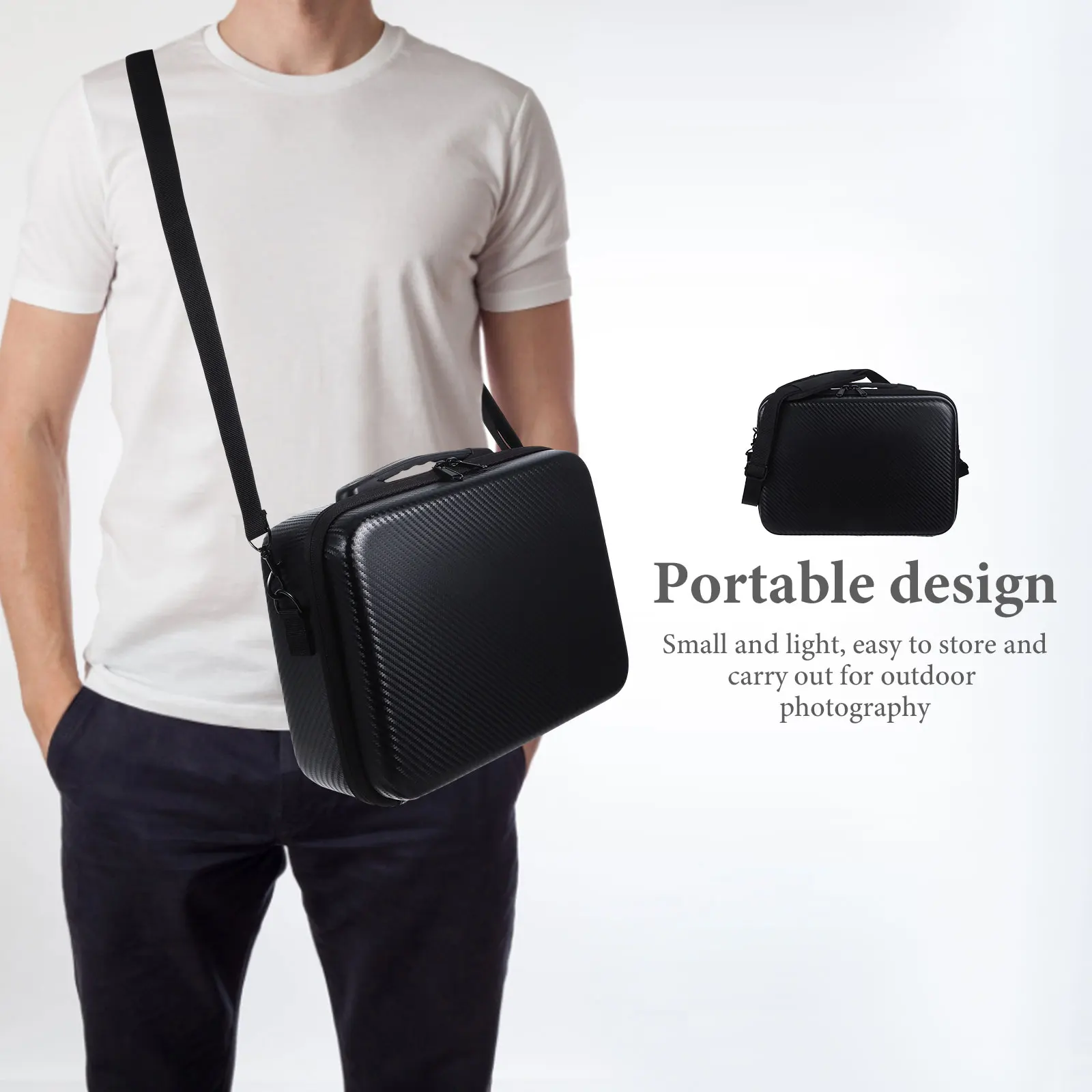 

Water Resistant Camera Case For Lightweight Storage Bag Shock Absorption Design Travel Outdoor Camera Bag
