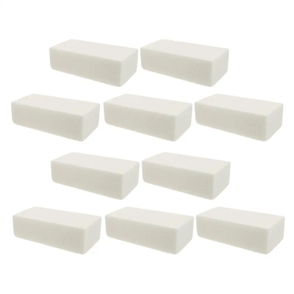 

10pcs High Density Flower Mud Dry Flowers Sponge Arrangement Supplies Wet Blocks Wedding Car Foam Garden Tools