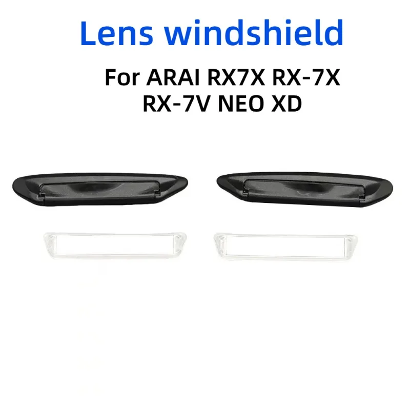 Helmet Lenses Windshield Accessories For ARAI RX7X RX-7X RX-7V NEO XD Adaptation Helmet Mirror Model