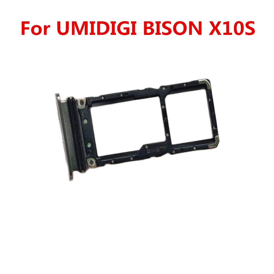 

New For UMI UMIDIGI BISON X10S SIM Card Holder Tray Slot Replacement Part For UMIDIGI Bison X10S SIM Slot Card Tray Holder