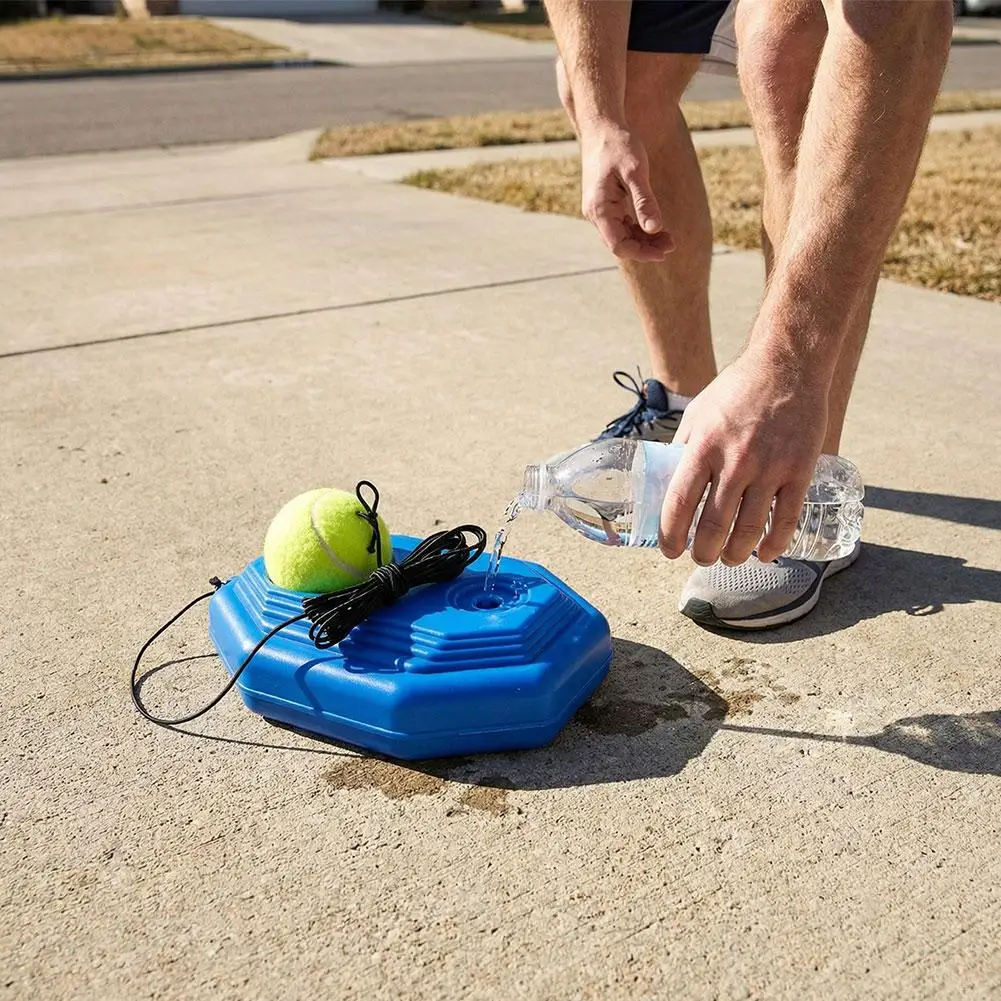 

Портативный автоматический тренажер для тенниса - тренажер для одиночных тренировок, прочные и удобные тренировочные аксессуары