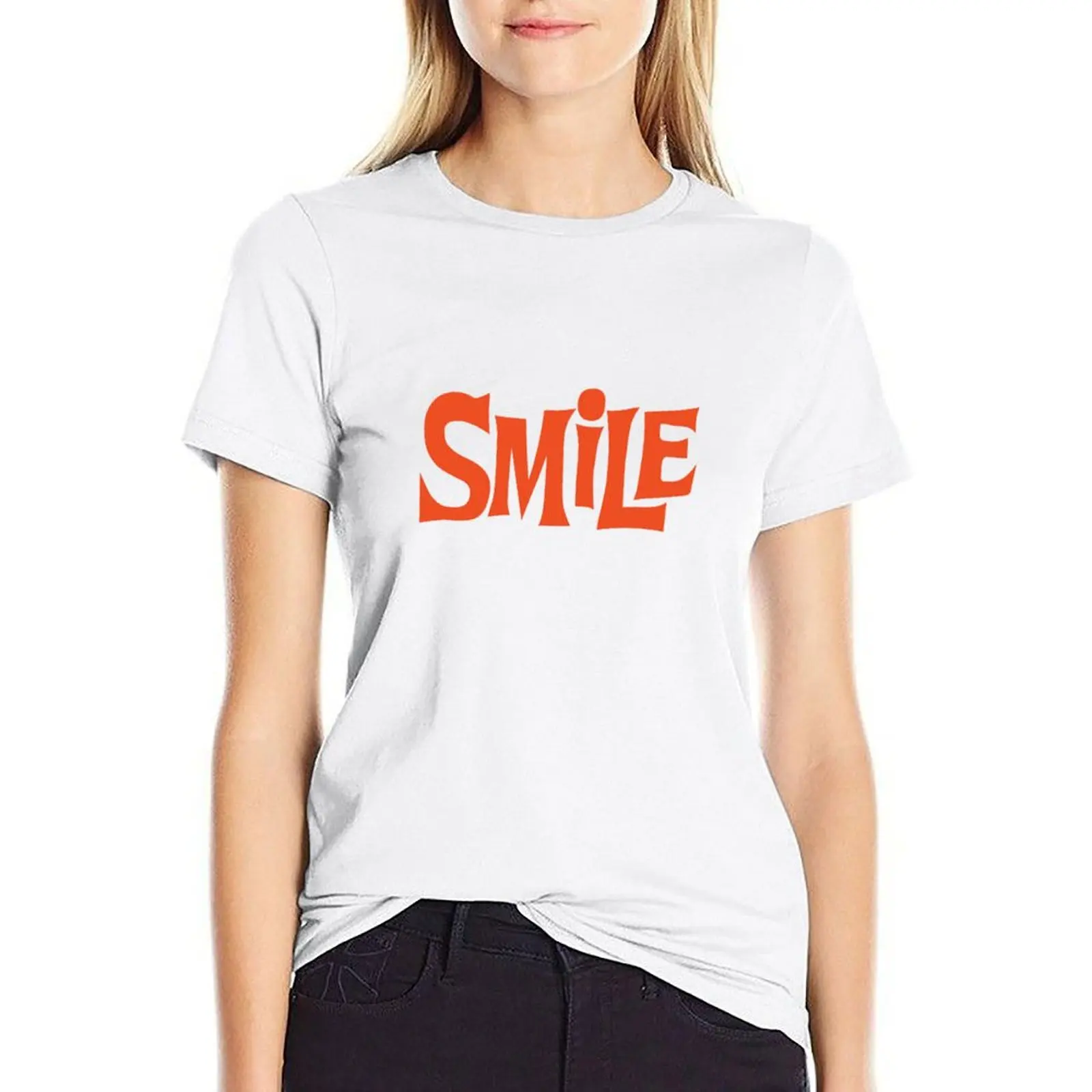 

Happyness T-shirt plus size tops Blouse Woman clothing