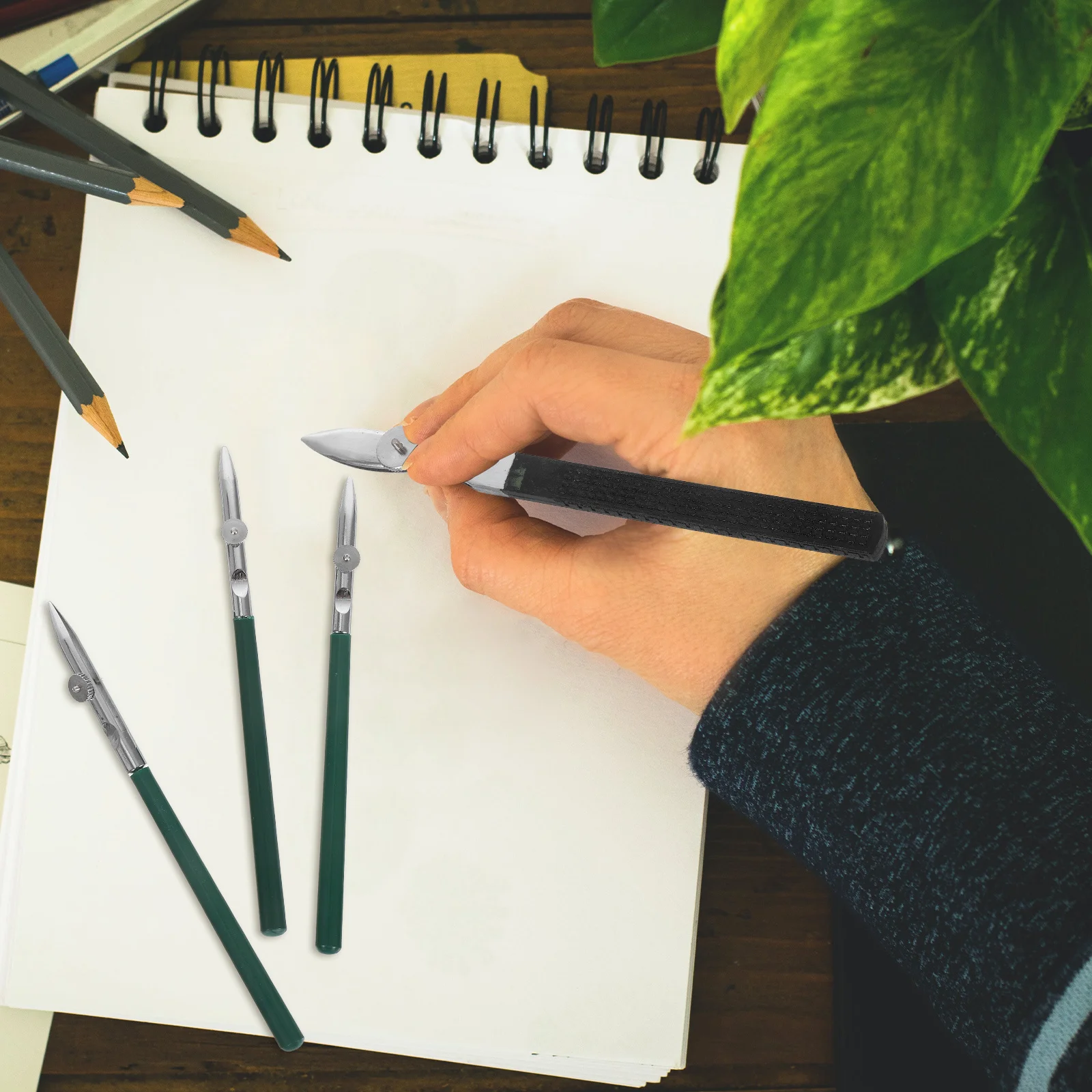 

4Pcs Cartoon Gel Pen Adjustable Line Width Drawing Sketching Precision Art Supplies Back to School Cool Pens for Kids