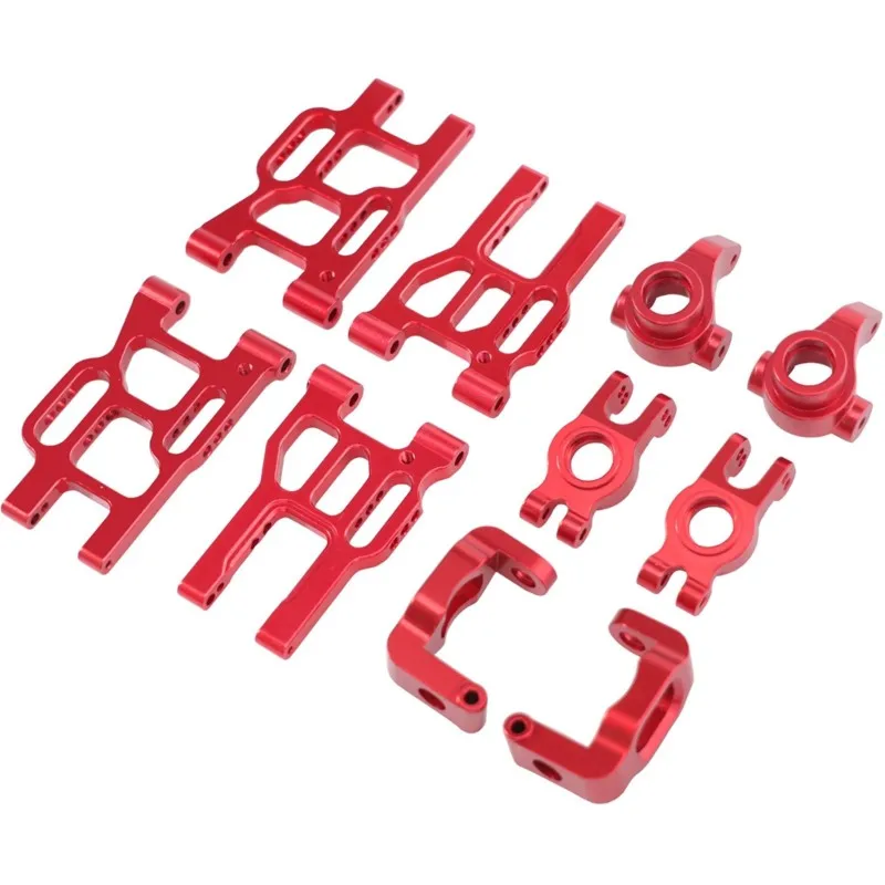 WOWFU-For Meijiaxin 1/10 Scale RC Car Metal Upgrade Parts Kit-Swing , Steering Cup Set