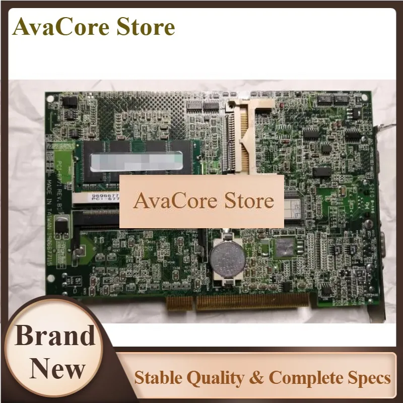 AvaCorePCI-6771F REV.B3 100% OK IPC Board 486DX4 PCI Bus Industrial Motherboard Half-Size CPU Card PICMG1.0 Mainboard W