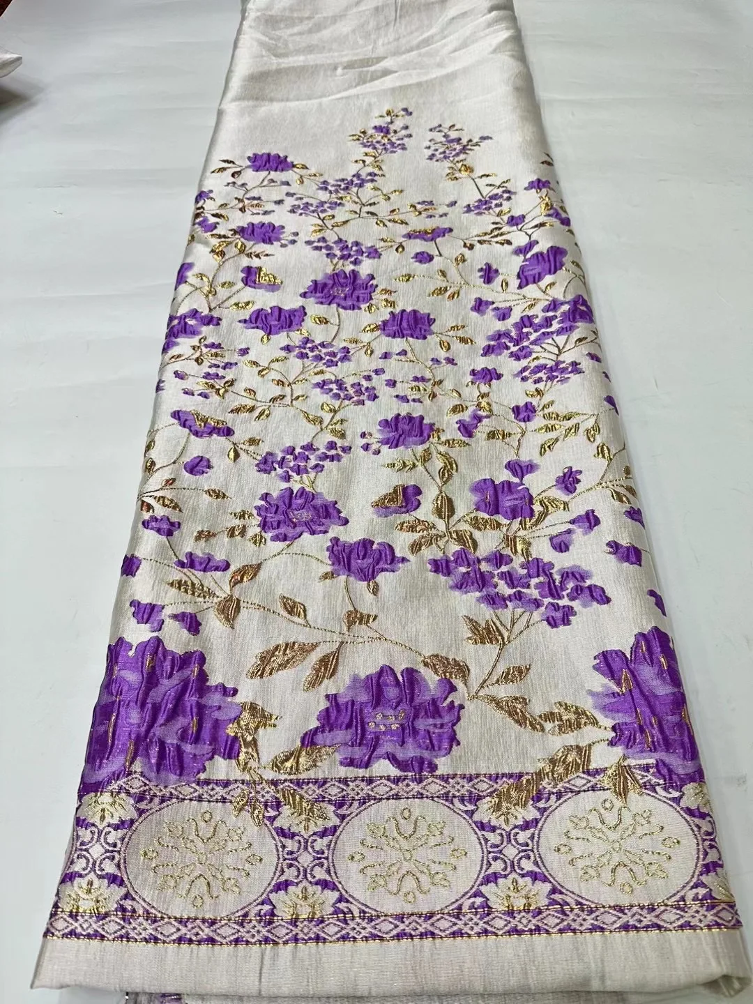 Brocado Nigeriano Jacquard Organza Tecido De Renda, De Alta Qualidade, Africano, Francês, Net, Festa De Casamento, NJ5779, 2023