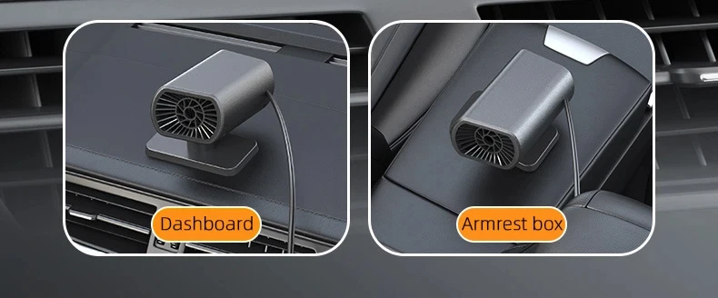 Autoheizung Winter Schnellheizung 12V Elektrischer Heizlüfter Windschutzscheiben-Enteisung Entfrostung Heizung für Auto Reise Wohnmobil 2026 – Detail 11