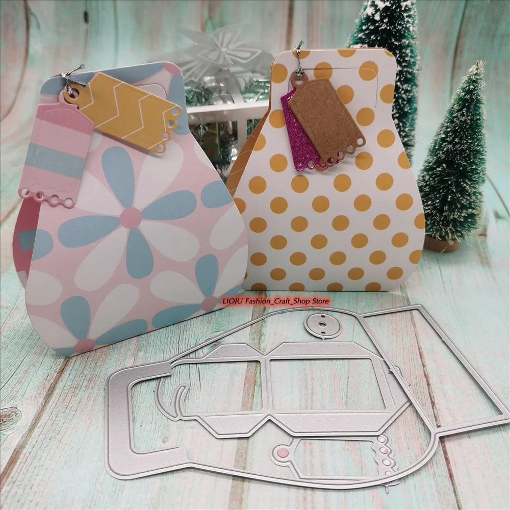Gift Candy Box Dies Scrapbooking Die Cuts Embossing Dies Cut Stencils Paper Photo Card Craft Decoration Crafts