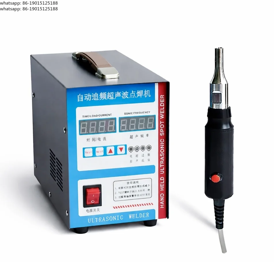 1000W Ultrasonic Plastic Spot Welding Machine 28kHz Ultrasonic Welding Machine 2 Nozzles