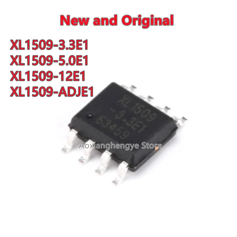 10PCS XL1509-3.3E1 XL1509-5.0E1 XL1509-12E1 XL1509-ADJE1 3.3v 5V 12V ADJ 150kHz 2A DC-DC power supply chip