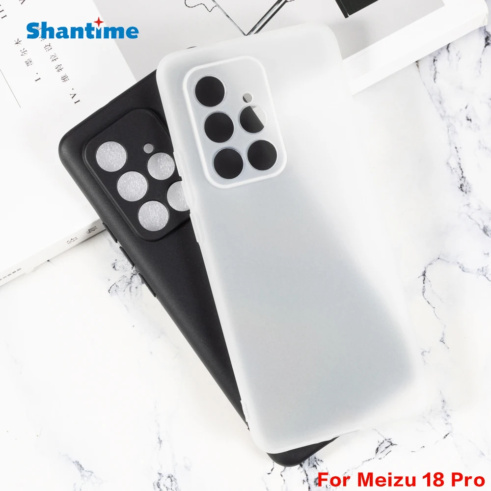 For Meizu 18 Pro Gel Pudding Silicone Phone Protective Back Shell For Meizu 18S Pro Soft TPU Case