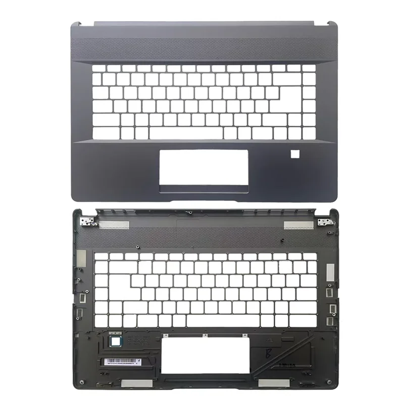 LCD Back Cover Lid Case Top Cover/Palmrest Upper Case/Bottom Case Base Cover For MSI Creator Z16 MS-1571 MS-1572 Z16 Gray Color