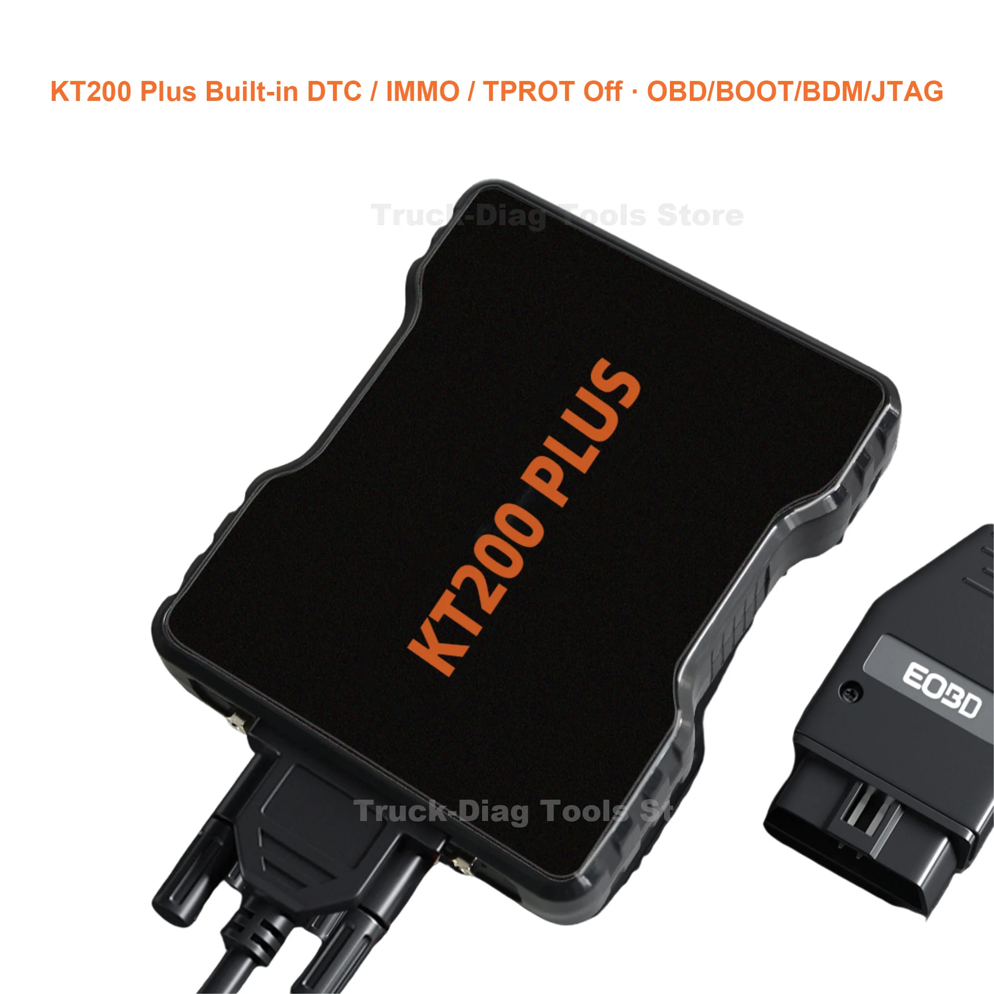 For ECUHELP KT200 Plus ECU Programmer Tool, Read /Write /Clone by OBD/Bench Mode. Support DTC off/Immo off