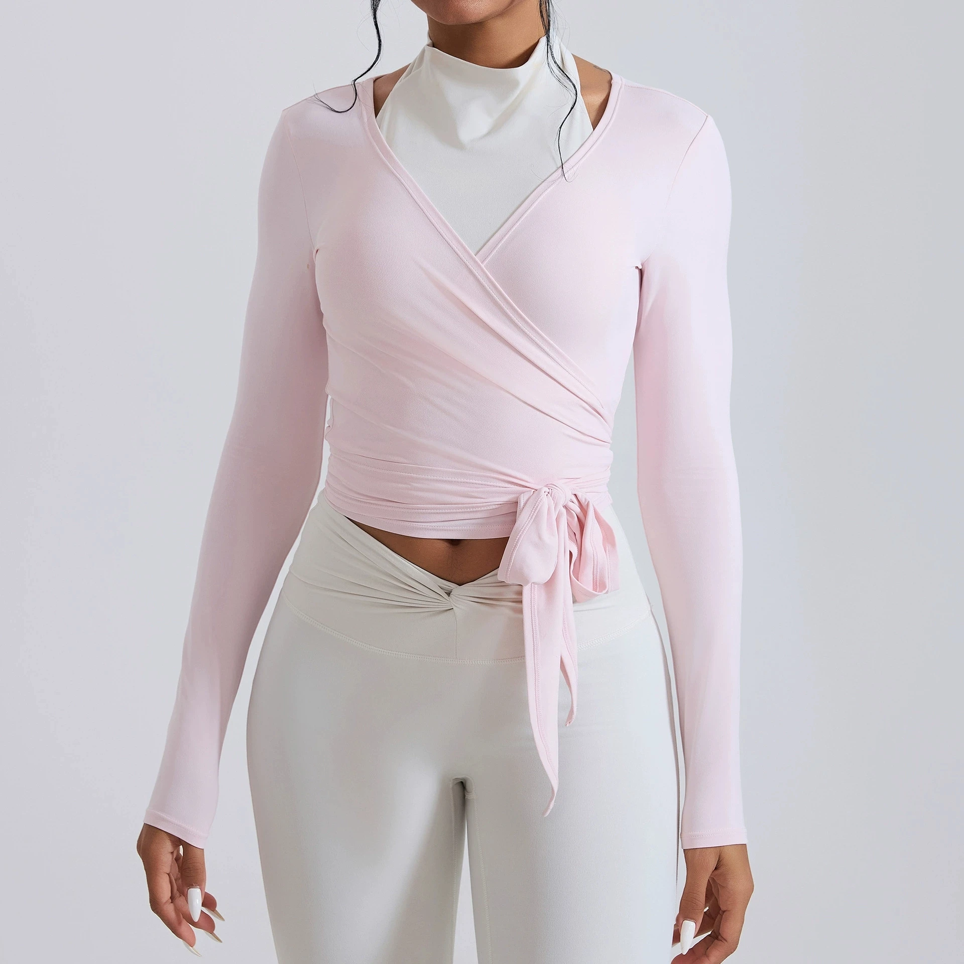 New Model Yoga Long Sleeve Gym - Yoga Fitness Model ulasan dan harga