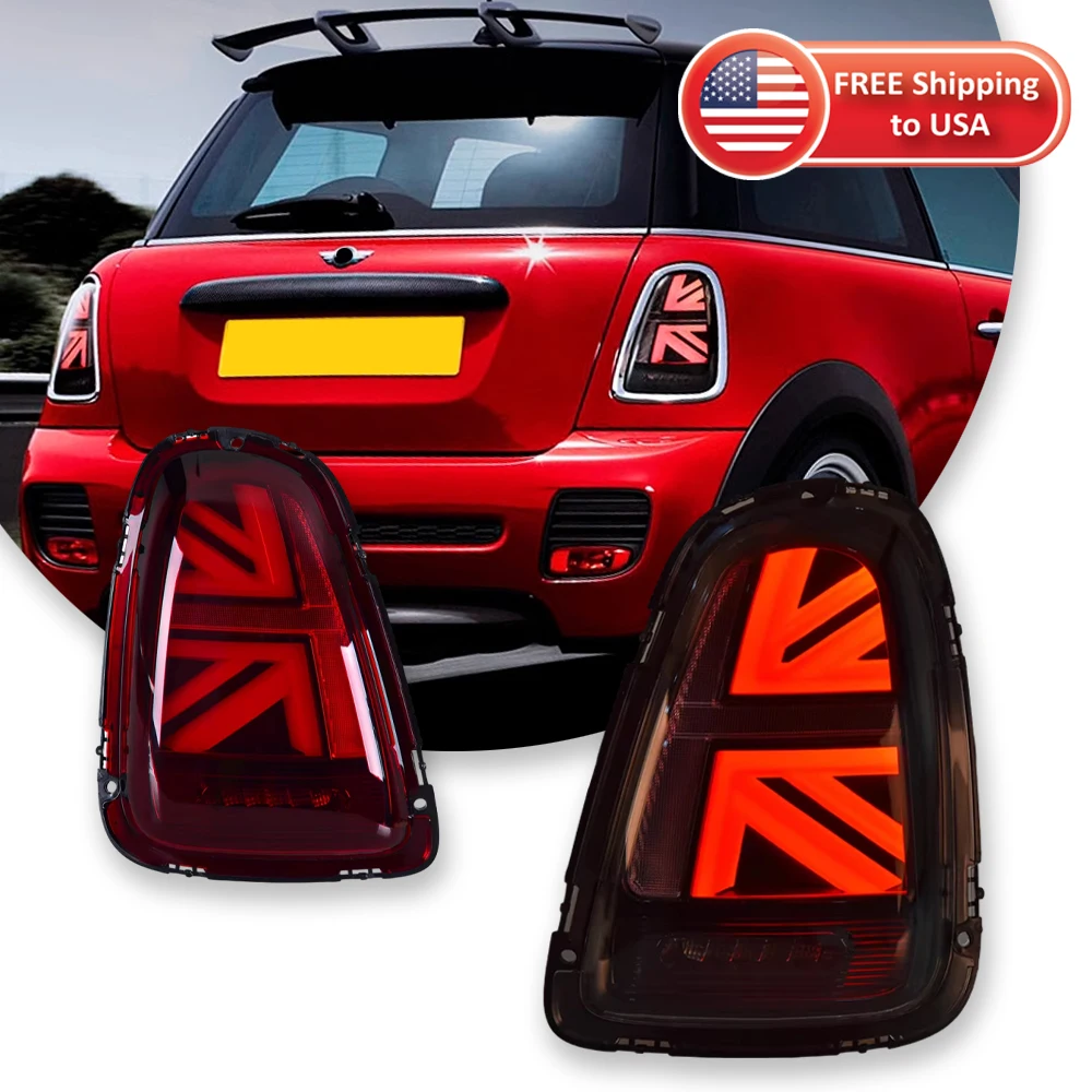 TYPY Car Lights For BMW Mini cooper R56 Taillight 2007-2013 LED Projetor Tail Lamp Daytime Running Light Automotive Accessories