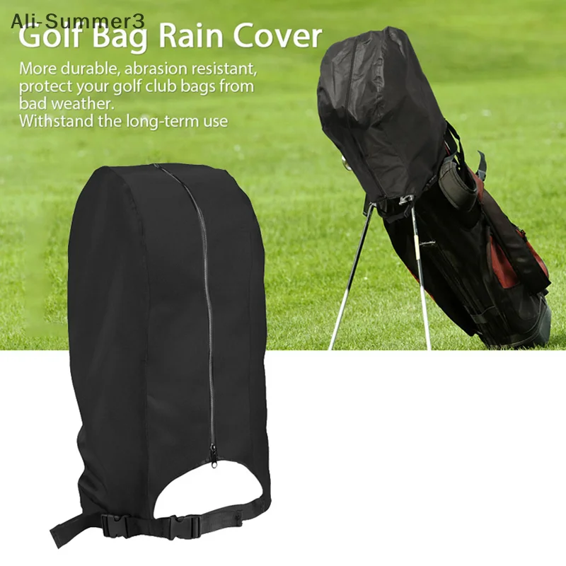 （YY）1Pc 2025 Golf Club Bag Rain Cover Dust Cover Golf Club Bag Protective Cover Portable Golf Club Rain Shield, Golf Club Sleeve