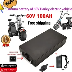 Bestselling 60V 20ah-100ah Electric Scooter for 250W~1500W Motorcycle/tricycle/bicycle Waterproof Lithium Battery+67.2V Charger