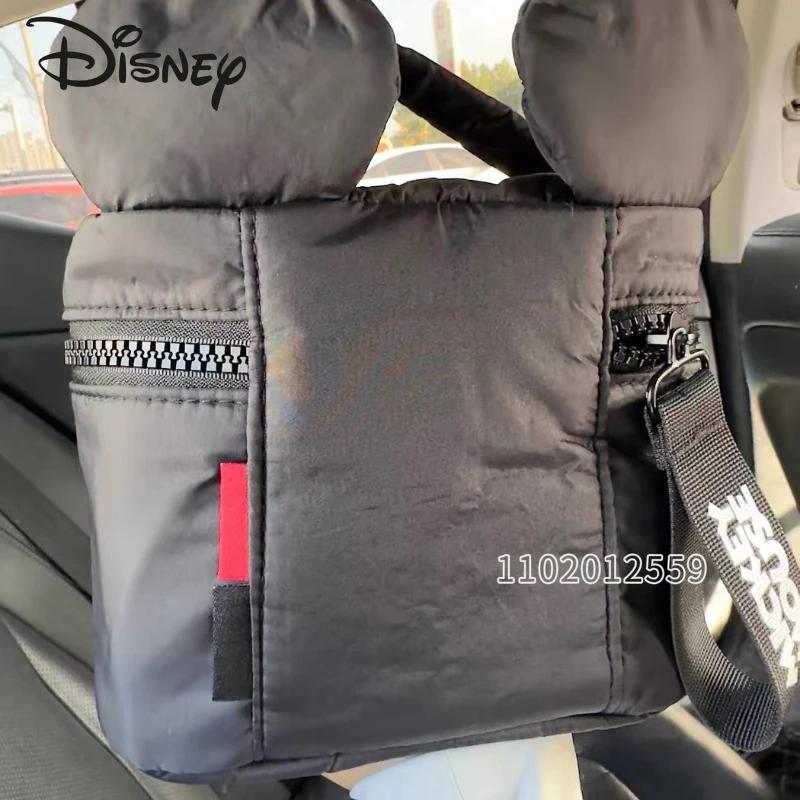 Disney Mickey New Cosmetic Bag Fashion Portable Makeup Bag High Quality Cartoon Fashion Travel Storage Bag Large Capacity
