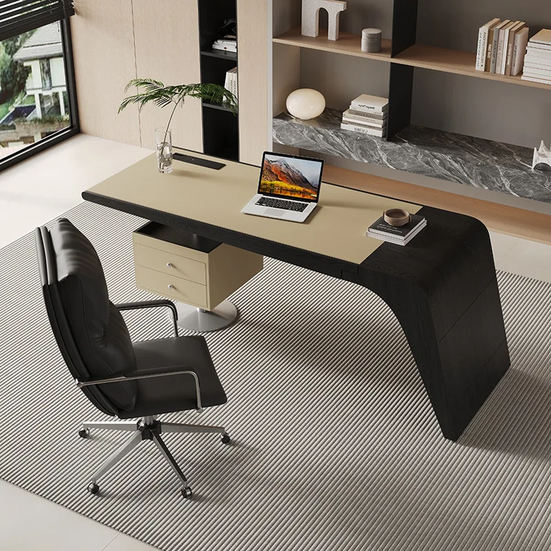 Simple desk light luxury modern study desktop computer desk home writing workbench desk