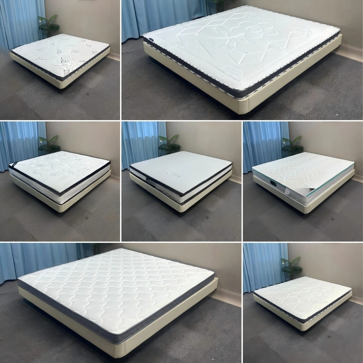 Materasso in palma da cocco, materasso in lattice di palma naturale per la camera da letto domestica