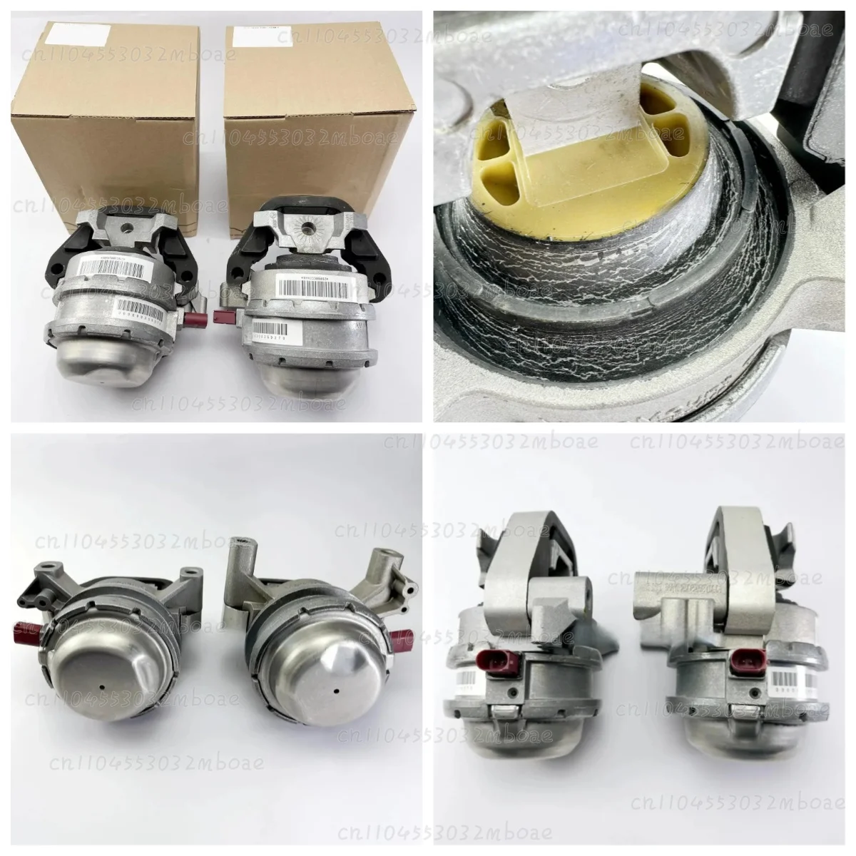 2PCS 4H0199383C 4H0199383B 4H0199255T 4H0199255AA 4H0199384C 4H0199384B 4H0199256T 4H0199256AA Engine Mount for Audi 4.0T Kit