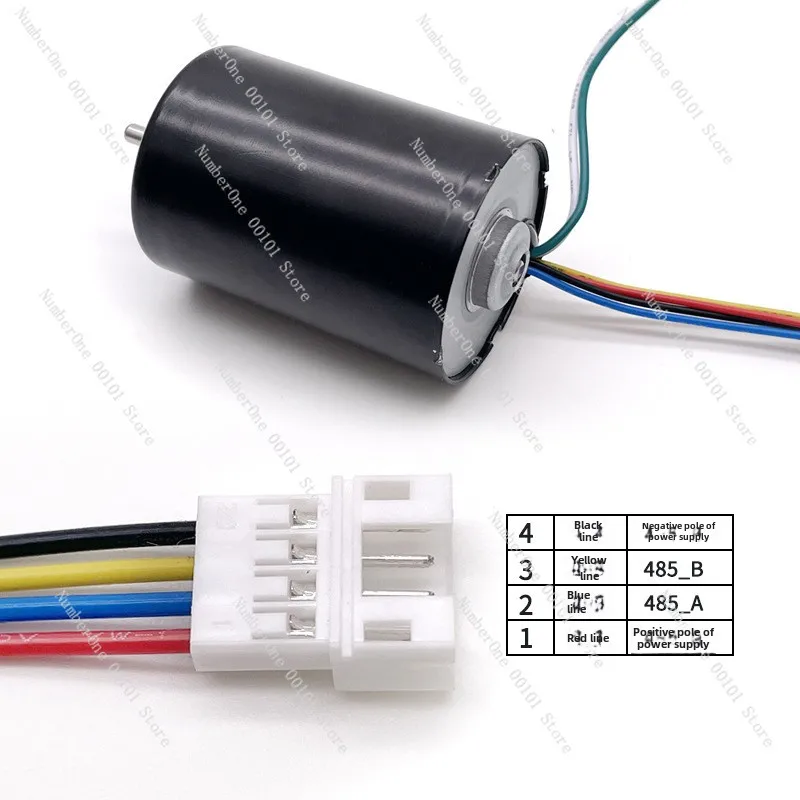 24V DC brushless motor Built-in 485 communication protocol one control four 12V brushless motor