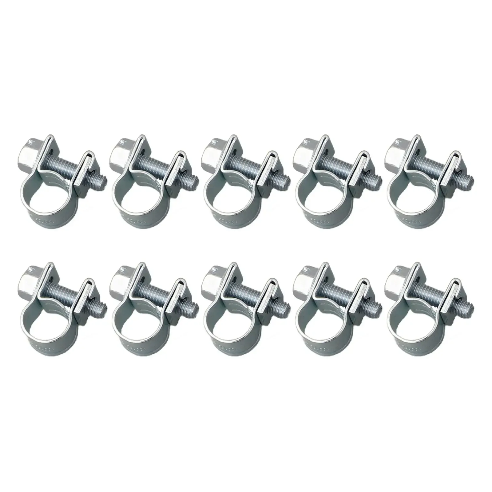 

Fuel Line Hose Clips Petrol Pipe Replacement Stainless Steel 10pcs Agricultural Air Clamps Household Mini Clip