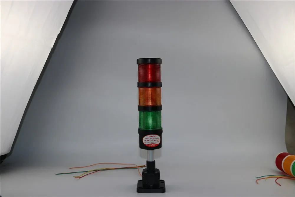 New Foldable Multifunctional Base Led Warning Lamp Signal Tower Multilayers Caution Light For CNC Machines Fault Safety Light