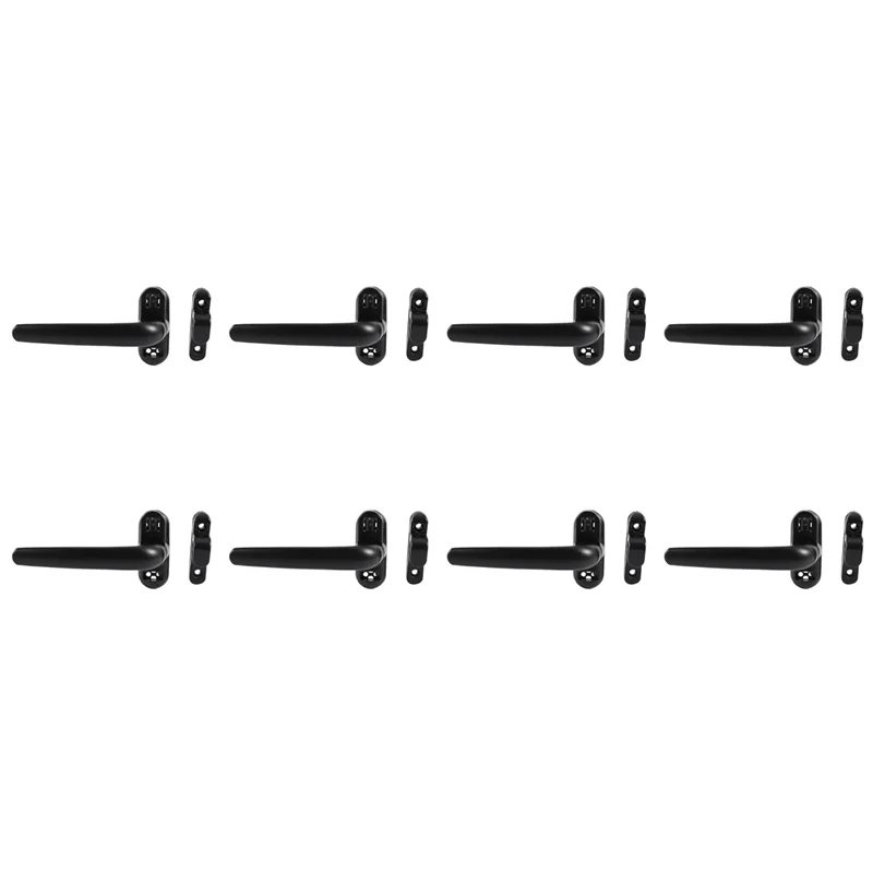 

Flash Trend 8X Door And Window Handle Lock Casement Window Lock Wheel Handle Black