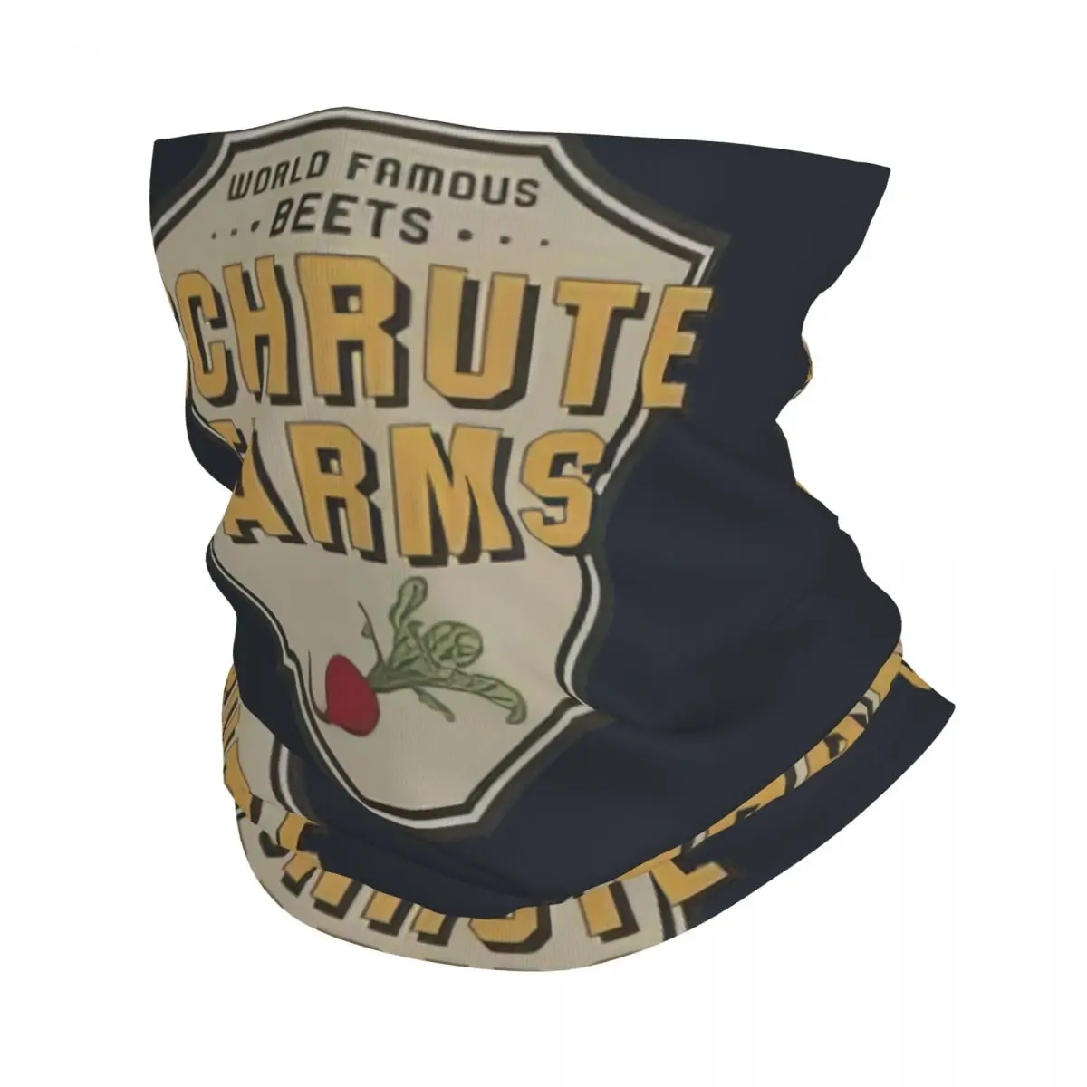Dwight Schrute Farms Neck Gaiter Printed Unisex Face Mask Scarf Warm Headband Hiking Windproof