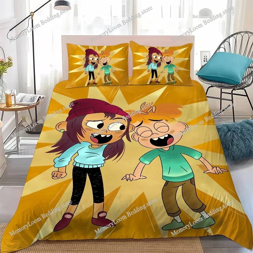 New Cartoon W-Wylde-Pak Duvet Cover Set Home Style Bedding Soft Laundry Cotton Bed Student Dormitory Gift Home Textileextile 3