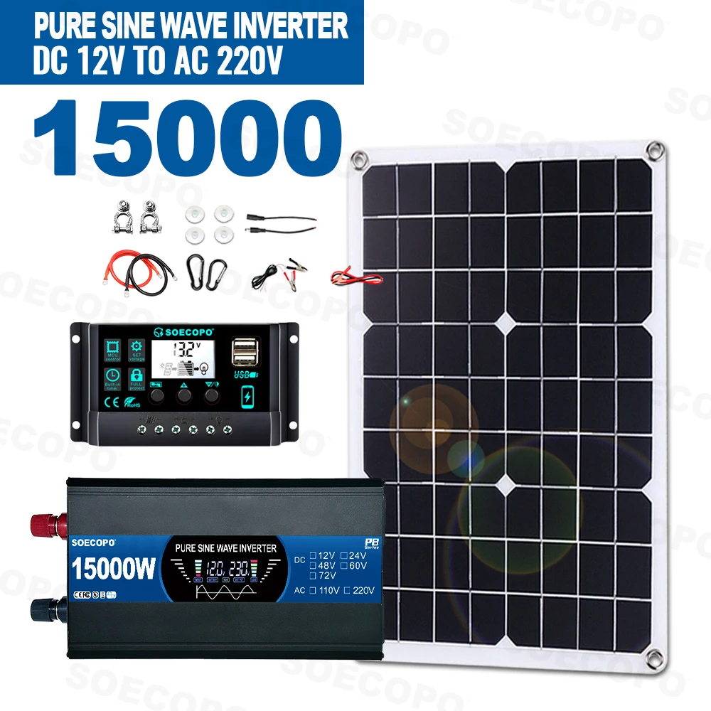 Variant: 220V solar kit