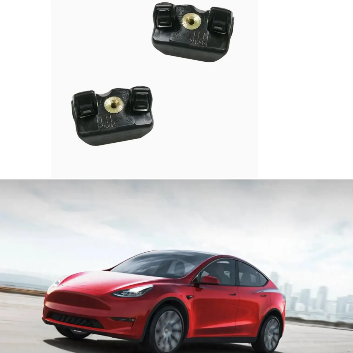 

Suitable for Tesla model Y front bumper fixing small bracket fastener 1493772-00-B 1493773- 00-B