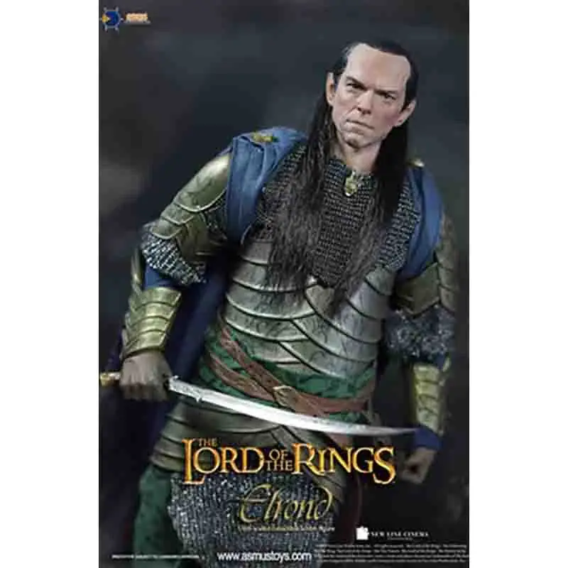 Original Asmus Toys Elf Lord Elrond Male LOTR024 1/6 Movie Character Model Art Collection Toy Gift