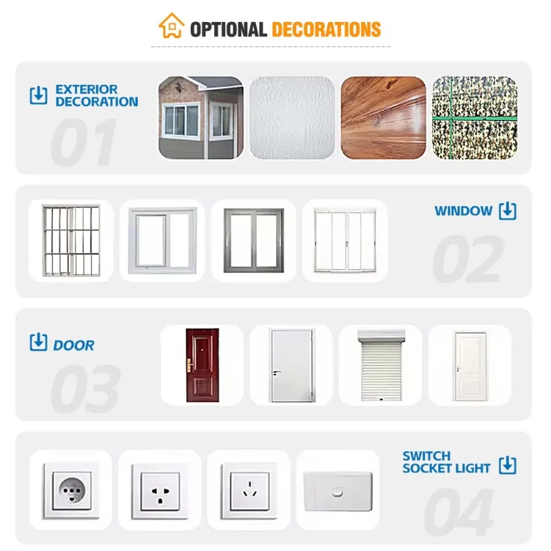 [Mais vendido] Casa pequeña móvil prefabricada prefabricada 2 3 4 5 dormitorio 20 pies 40 pies casa contenedor expandible plegable energía Solar de