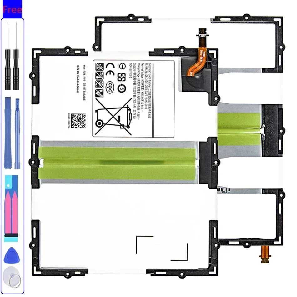 EB-BT515ABU Tablet Battery for Samsung Galaxy Tab A 10.1 2019 SM-T510 T510 T515 T517 Tab A 10.1 2016 T580 T585 T580N Bateria