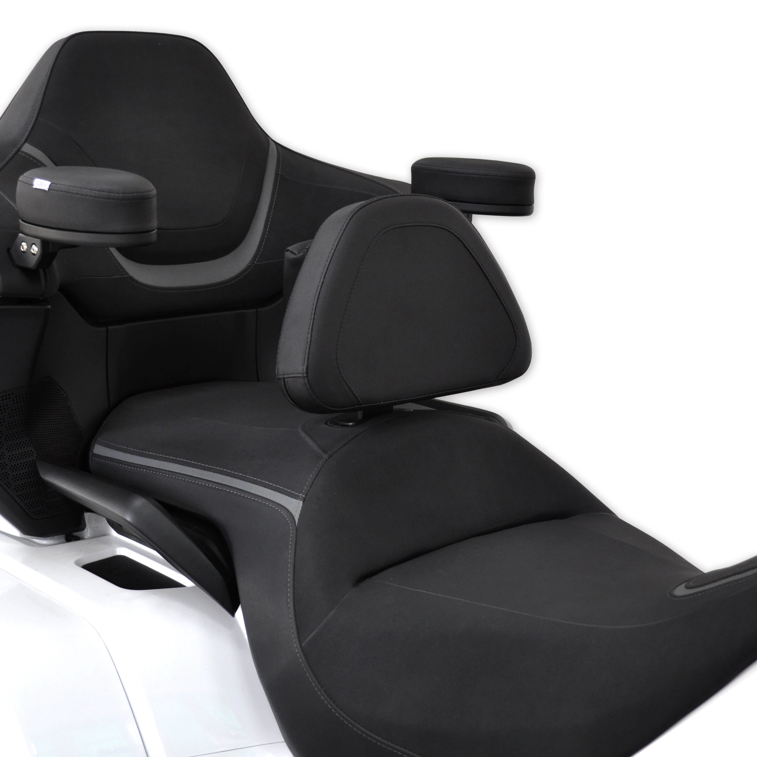 

Для Honda Gold Wing GL1800 F6B 2018-2025 Паническая регулируемая передняя и задняя быстросъемная спинка водителя Sissy Bar Pad