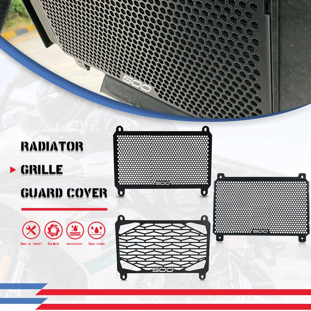 

Новый мотоцикл для Kawasaki Z500 Ninja 500 Z 500 Ninja 500 SE ABS 2024 2025, решетка радиатора, защитная крышка, аксессуары