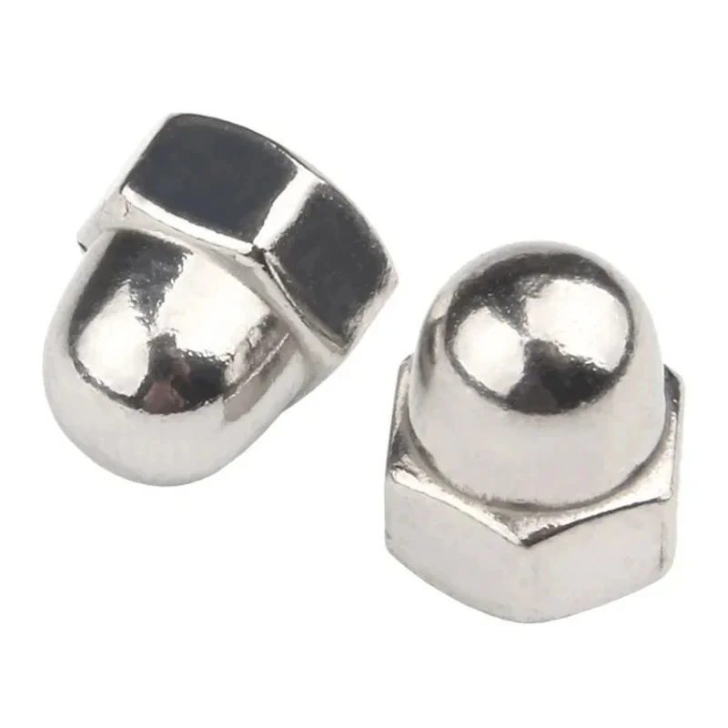 

304 316 Stainless Steel Hex Cap Nut Acorn Nut Dome Cap Nut M3 M4 M5 M6 M8 M10 M12 M14 M24 Decorative Cover Nut
