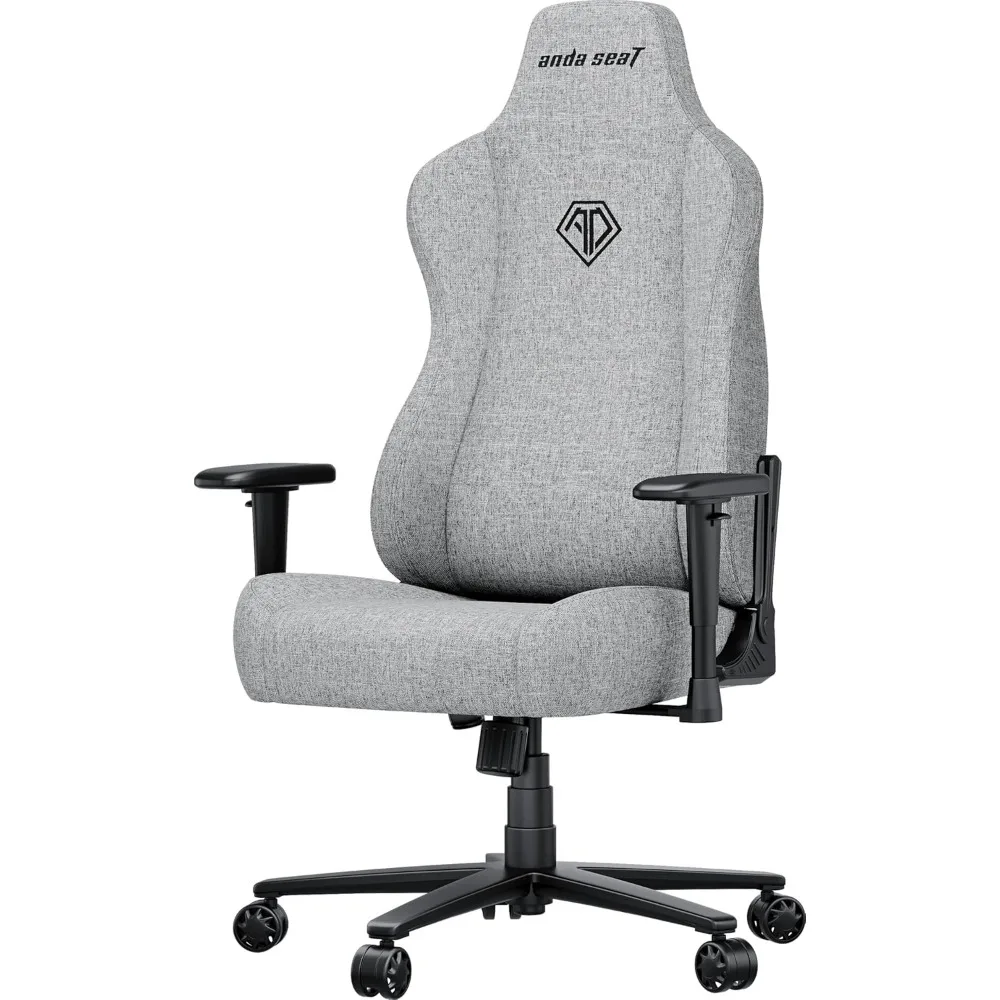 كرسي ألعاب Anda Seat Novis للبالغين - كراسي ألعاب فيديو قابلة للاستلقاء مقاس XL، كرسي مكتب مريح من قماش الكتان، ظهر عالي التحمل L #1
