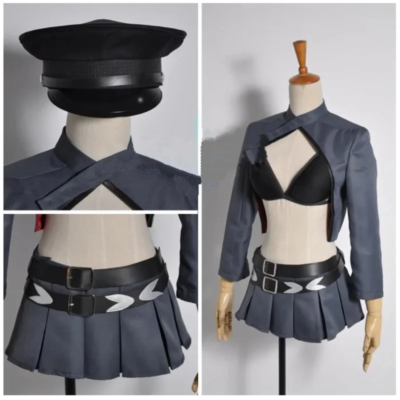 Anime Noragami Bishamon Costume Bikini Costume Sexy Cosplay Full Set Uniform long wig Halloween Costume for Women Cosplay Party