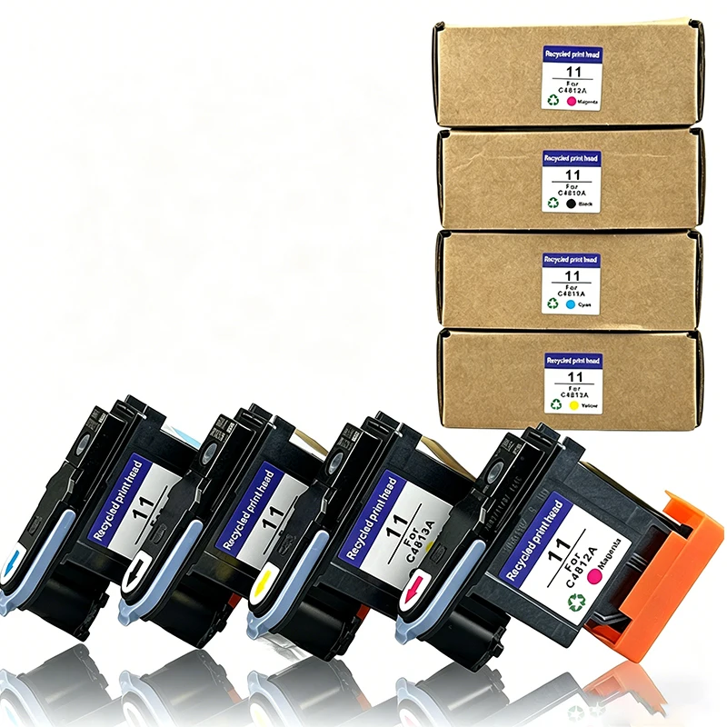 C4810A C4811A C4812A C4813A For HP11 Printhead For HP 500 800 510 100 110 111 120 1000 1100 1200 Printer for HP 11 Print Head