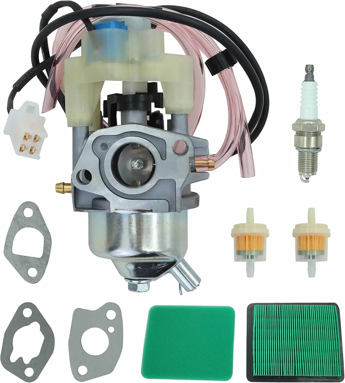 Carburetor kit fit For Predator 3500 Watts Inverter Generator 63584 with 3500W air filter