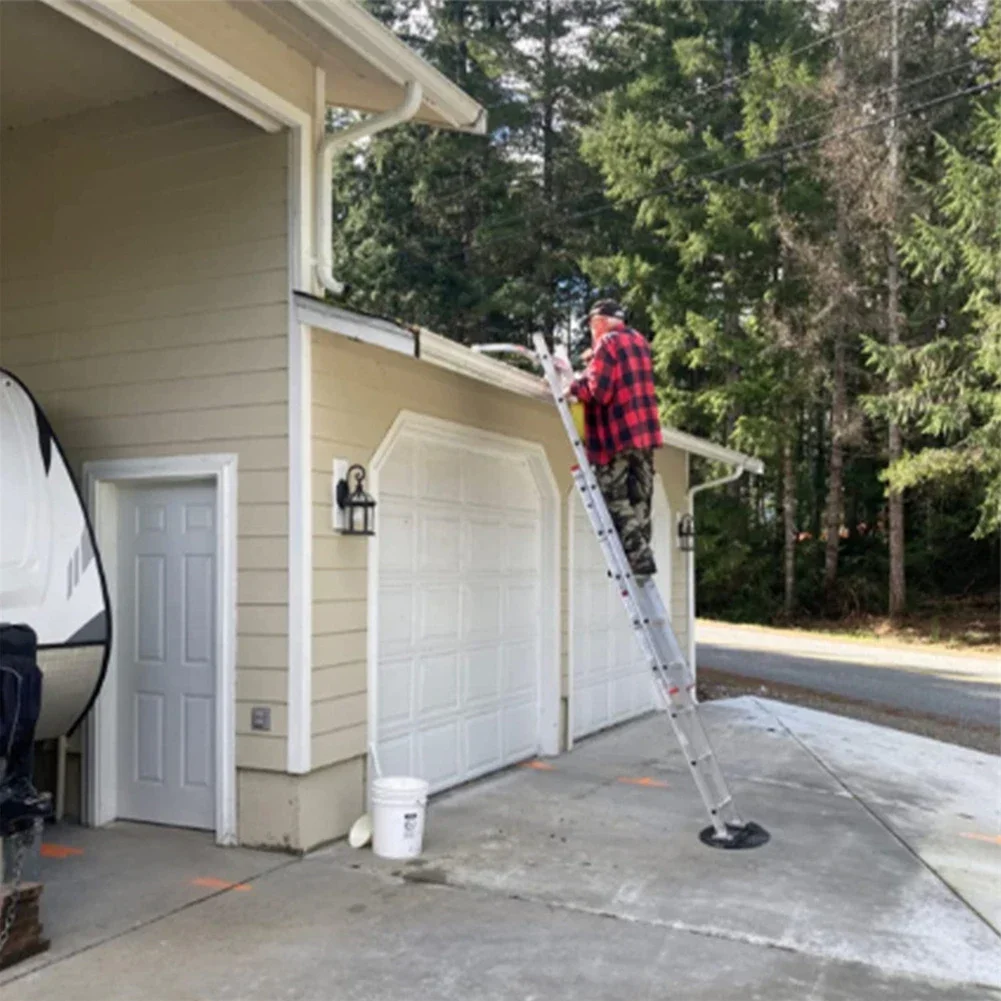 

Ladder Stabilizer for Extension Ladders Safety Anti Slip Gutter Guard for Improved Stability on Roofs and Steep Slopes