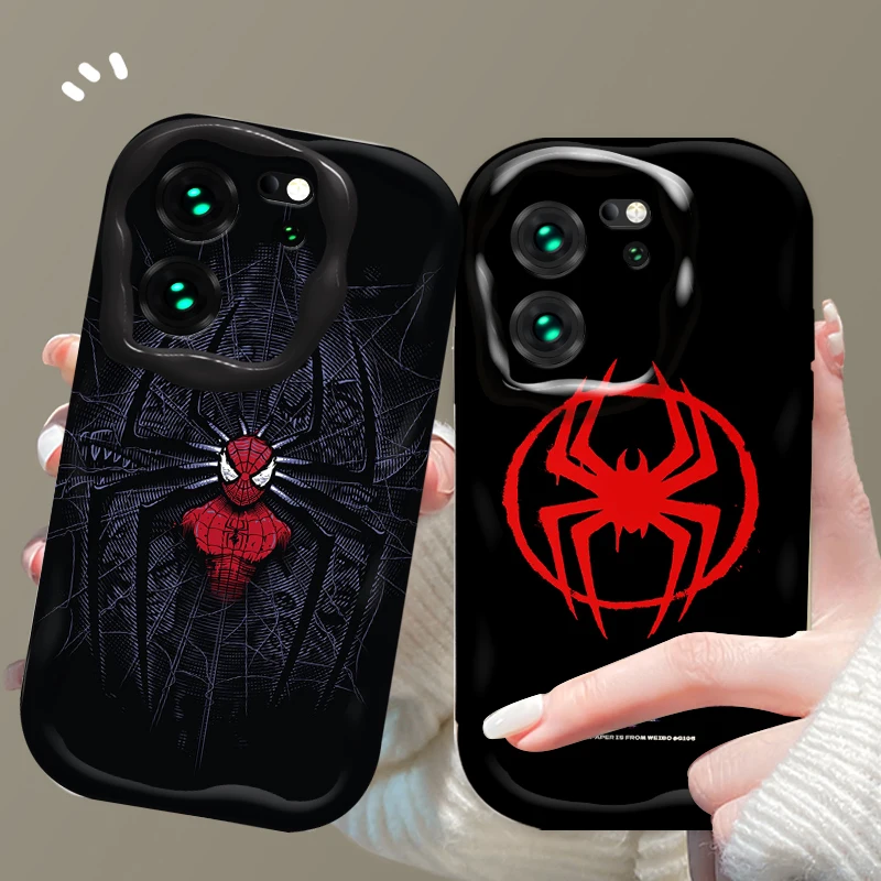 Marvel Anime Spider Man Wave Case For Xiaomi Redmi 12 12C 12R 11A 13C 10 10C 10X 9 Power 9A 9C 9T 8 K70E K70 K60 K50 Pro A1 A2