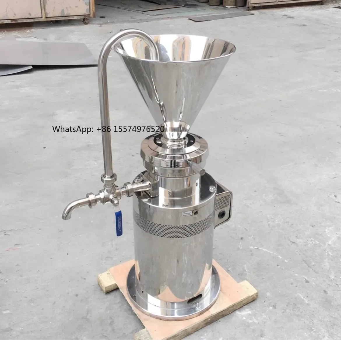 Different Capacity Colloid Mill Automatic Commercial Domestic Peanut Butter Making Machine Colloid Mill Soybean Grinding Machine