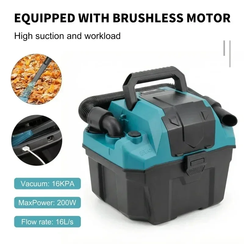 Wet & Dry Vacuum Cleaner for Home Industry Dust Collector Cleaner Vacuum Cleaner  for 18V-20V battery.